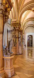 Statue of Tilly in the hall of fame of the Museum of Military History, Vienna