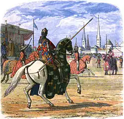illustration of the 1398 trial by combat
