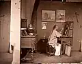 A painter at work. John Thomson. Hong Kong, 1871. The Wellcome Collection, London