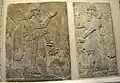 A pair of protective spirits, Apkallu, from Nimrud.
