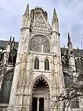 The Portail des Marmousets after restoration.