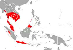 Map of range
