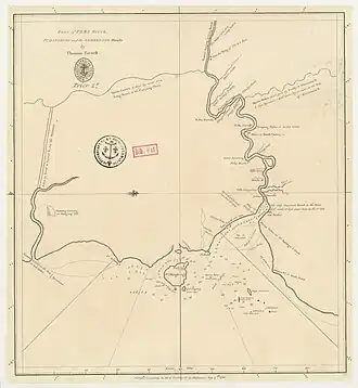Plan of the Pera River, Pulo Dingding and the Sambelong Islands, Published in 1786 as Admiralty Chart No 845