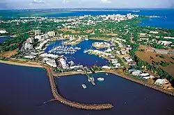 An aerial view of Darwin, 2007.