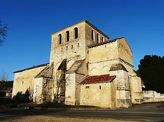 The church in Agonac