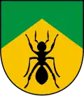 Coat of arms of Ahja Parish