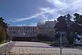Entrance view of the General Hospital of Aigio