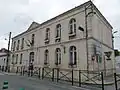 The Town Hall of Aigrefeuille d'Aunis view from the Place de la République.