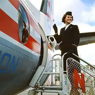 NAC Hostess winter uniform, 1959
