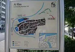 Community-level street map