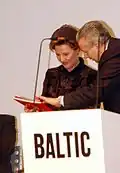 Smith and Queen Sonya of Norway