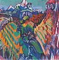 Rebberge im Tessin, 1925
