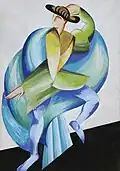 Cavalier (1913) by Alexandra Exter