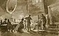 Party in Paris between 1874 and 1875 Radishchev Art Museum