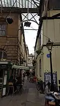 All Saints Lane, looking towards Corn Street