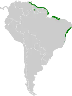 Map of range