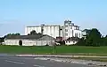 The cereal factory next to the Canal des Ardennes