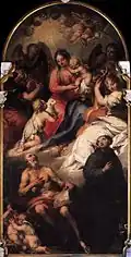 The Virgin and Child with the Infant St John Appearing to St Jerome and St Anthony, c. 1700