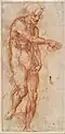 Study for St John the Baptist by Andrea del Sarto (c. 1517)