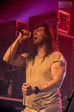 Wilkes-Krier performing in 2018