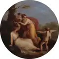 Cupid Ties One of the Graces to a Tree (vorarlberg Museum)