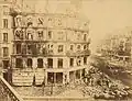 Ruins at the corner of St. Martin and Rivoli