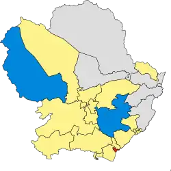 2003 results map