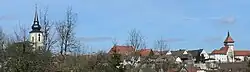Panorama of the Old Town of Hollfeld
