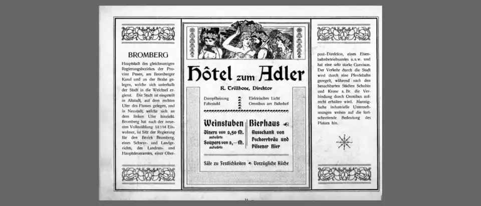 Advertising ca 1900