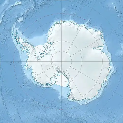 Bennett Platform is located in Antarctica