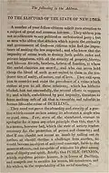 Address to the electorate, from Remedy pamphlet