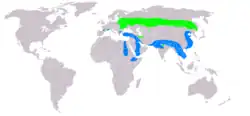 Map of range