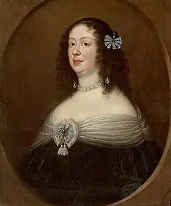 Anna de' Medici, his wife, by a follower of Justus Sustermans.