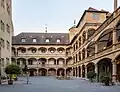 Inner courtyard in 2015