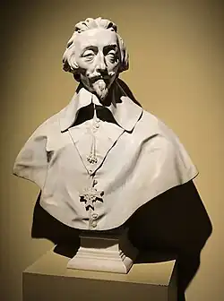 Workshop of Gian Lorenzo Bernini, Armand Jean du Plessis, Cardinal de Richelieu, c. 1641