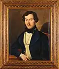 Portrait of a young man 1830.