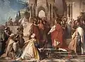 The Court of Emperor Frederick II in Palermo, 1865
