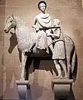 Saint Martin and the beggar, ca 1200