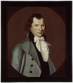 Asahel Bacon and Portrait of Asahel Bacon