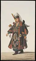 Ashjibashi (head cook) of the Janissaries in ceremonial uniform