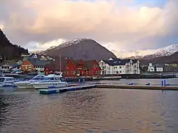 View of the village
