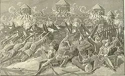 Siege of Fort Sackville February 20 – 25, 1779.