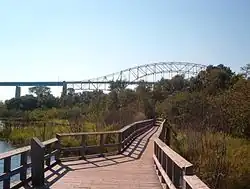 Boardwalk along the Attikamek Trail