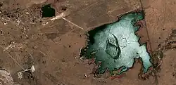 Atygay on the left Sentinel-2 image