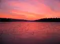 Sunset on the lake