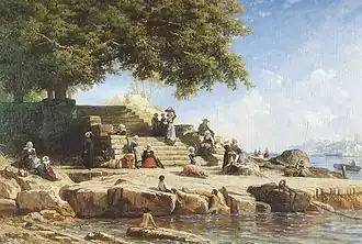 Le passage du bac à Tréboul