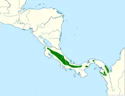 Map of range