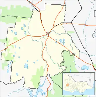 Dooen is located in Rural City of Horsham