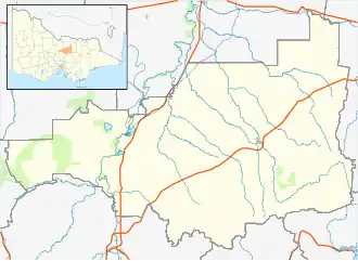 Euroa is located in Shire of Strathbogie
