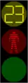 Countdown (with flashing red)